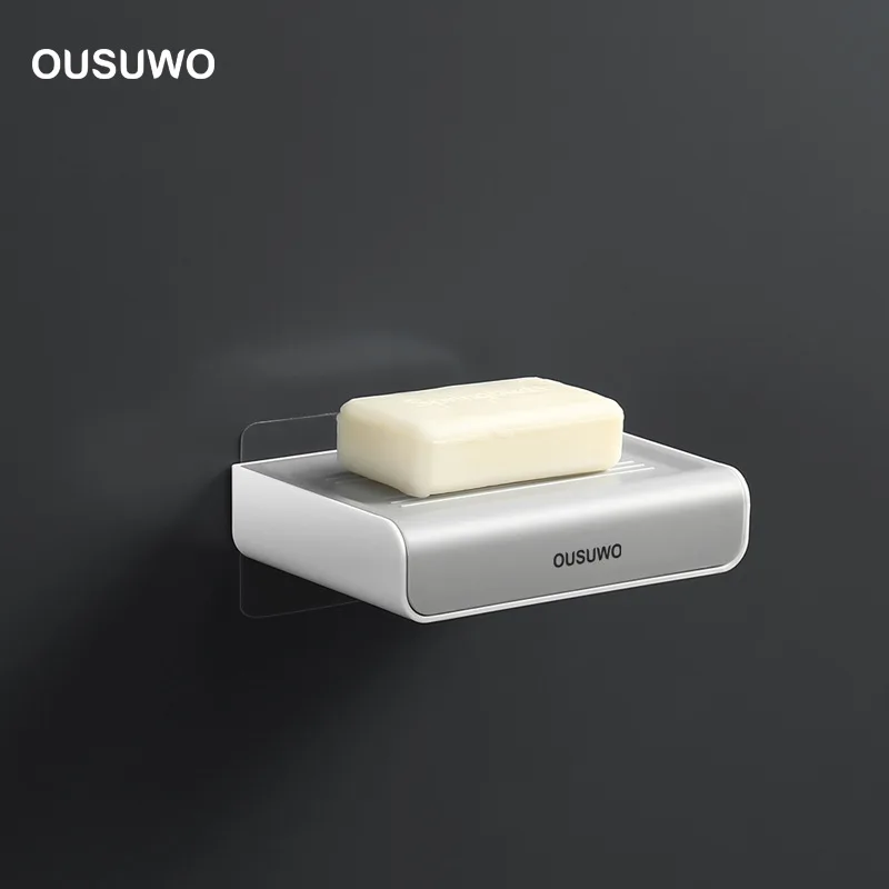 Punch-free sucker wall-mounted creative double drain rack household bathroom soap rack soap box
Punch-free sucker wall-mounted creative double drain rack household bathroom soap rack soap box