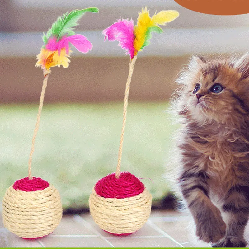 Игрушка для кошек, домашних животных, кошек, сизальный когтеточный мяч, тренировочная интерактивная игрушка, одеяло с красочными перьями, т...
Игрушка для кошек, домашних животных, кошек, сизальный когтеточный мяч, тренировочная интерактивная игрушка, одеяло с красочными перьями, т...
