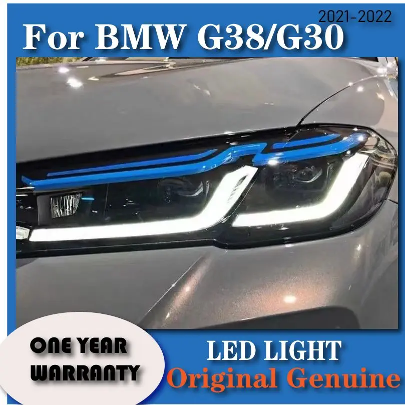 LED Headlight for BMW G30 G38 M5 2018-2022 Year Front Light 5-Series 525i 530i Laser Headlamp Assembly Blue Night Mode 
LED Headlight for BMW G30 G38 M5 2018-2022 Year Front Light 5-Series 525i 530i Laser Headlamp Assembly Blue Night Mode
