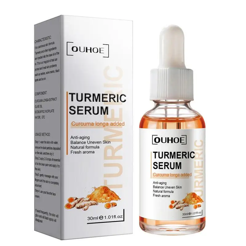Turmeric Facial Skin Care Toner Dark Spot Removal Whitening Face Essence Oil Ginger Moisturizing Skin Brighten Essential Liquid
Turmeric Facial Skin Care Toner Dark Spot Removal Whitening Face Essence Oil Ginger Moisturizing Skin Brighten Essential Liquid