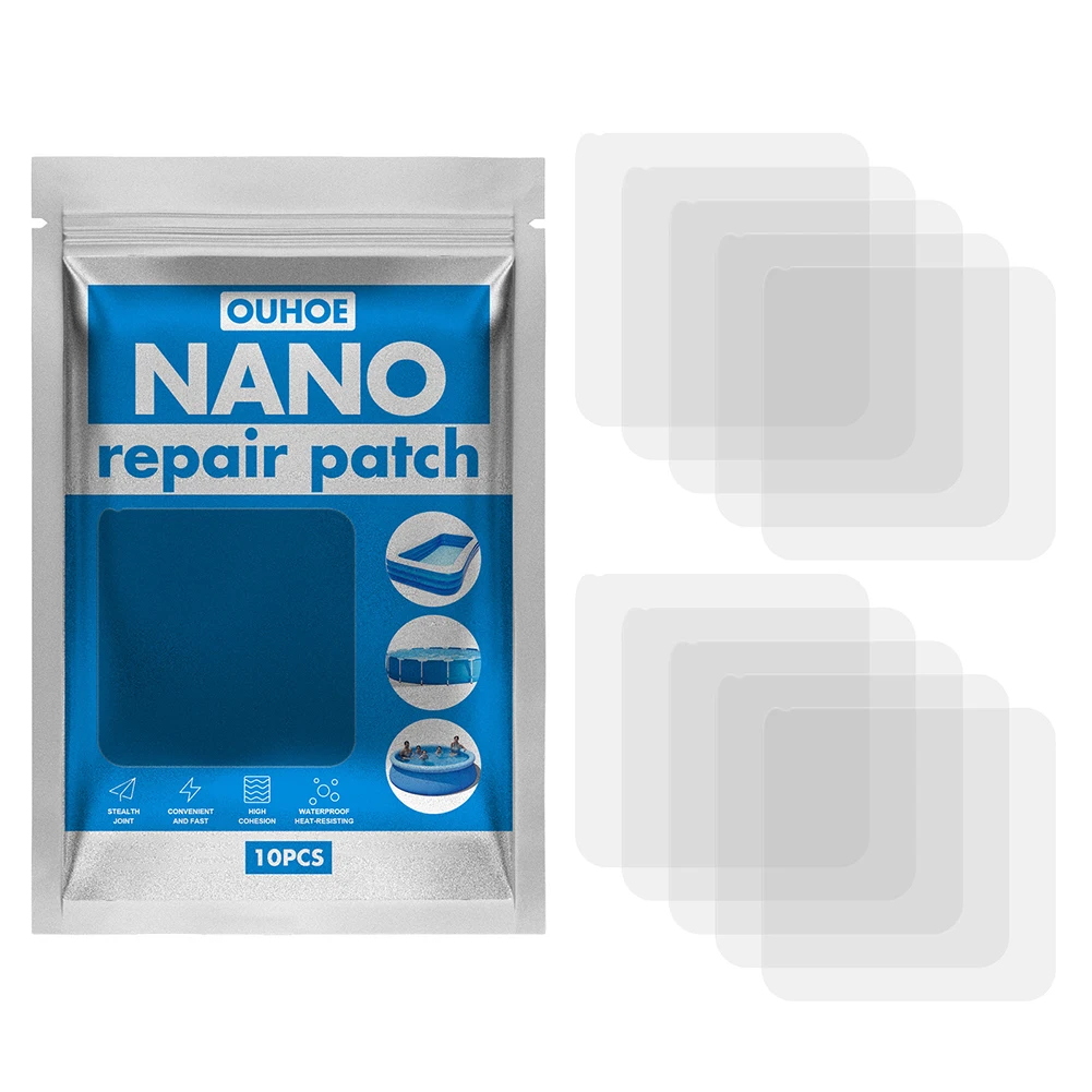 30pcs Nano Repair Patch Swimming Pool Water Pad Tent Waterproof Special Adhesive Outdoor Swimming Ring Repair Patch
30pcs Nano Repair Patch Swimming Pool Water Pad Tent Waterproof Special Adhesive Outdoor Swimming Ring Repair Patch
