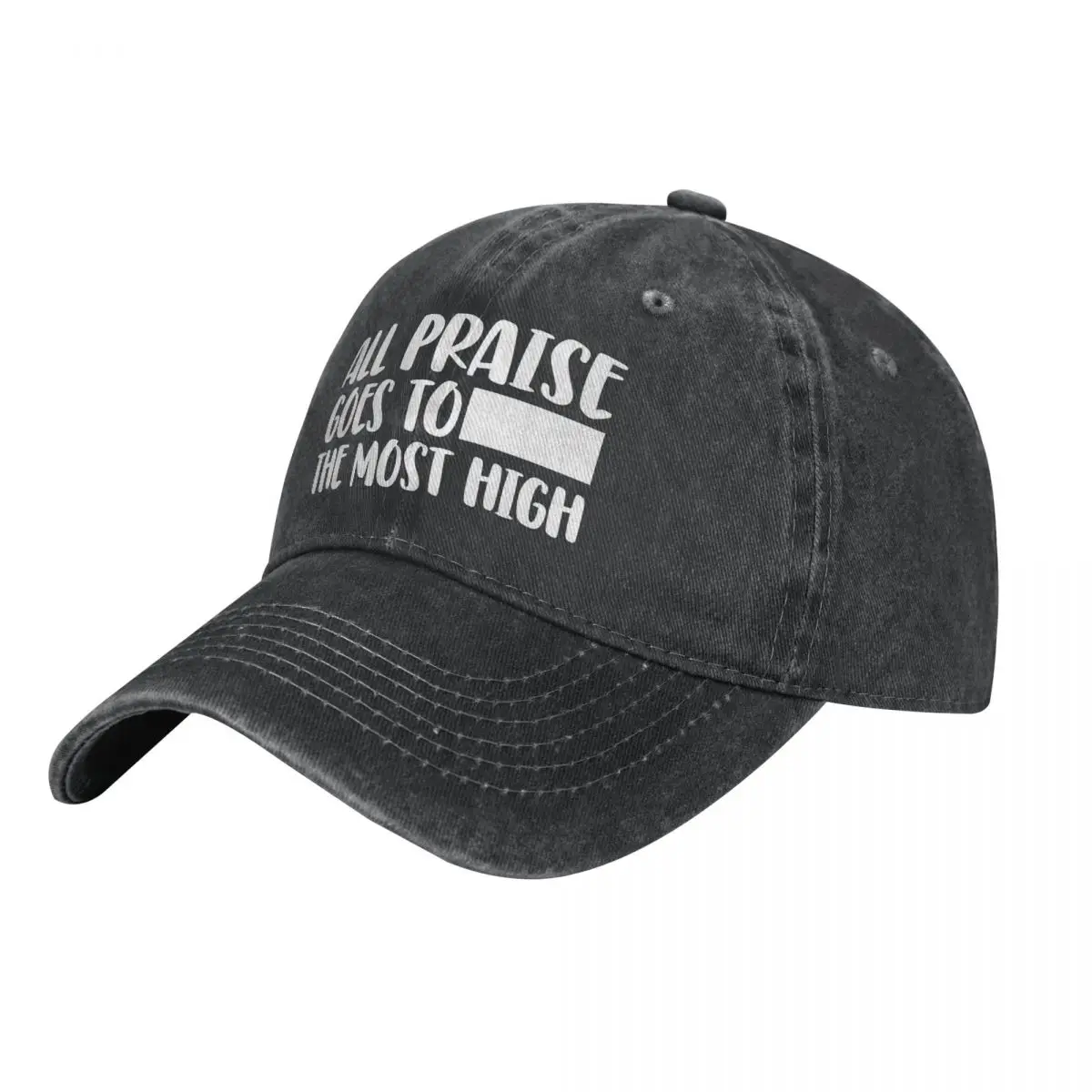 All Praise Goes To The Most High Casquette, Cotton Cap Customizable Hat Wicking Travel Nice Gift
All Praise Goes To The Most High Casquette, Cotton Cap Customizable Hat Wicking Travel Nice Gift