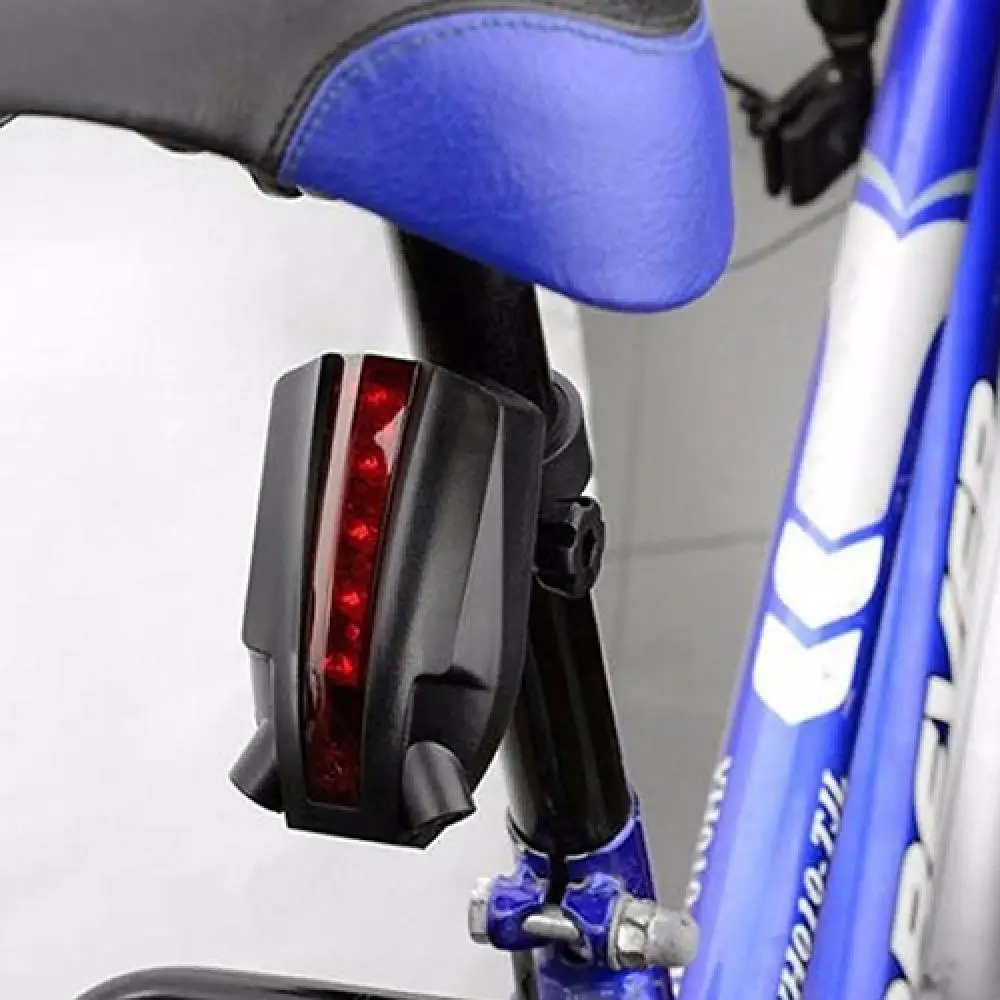 2 Laser + 5 LEDs Rear Bicycle Tail Light 2 Laser Logo Beam Safety Warning Red Lamp Night Safety Warning Accessorie
2 Laser + 5 LEDs Rear Bicycle Tail Light 2 Laser Logo Beam Safety Warning Red Lamp Night Safety Warning Accessorie