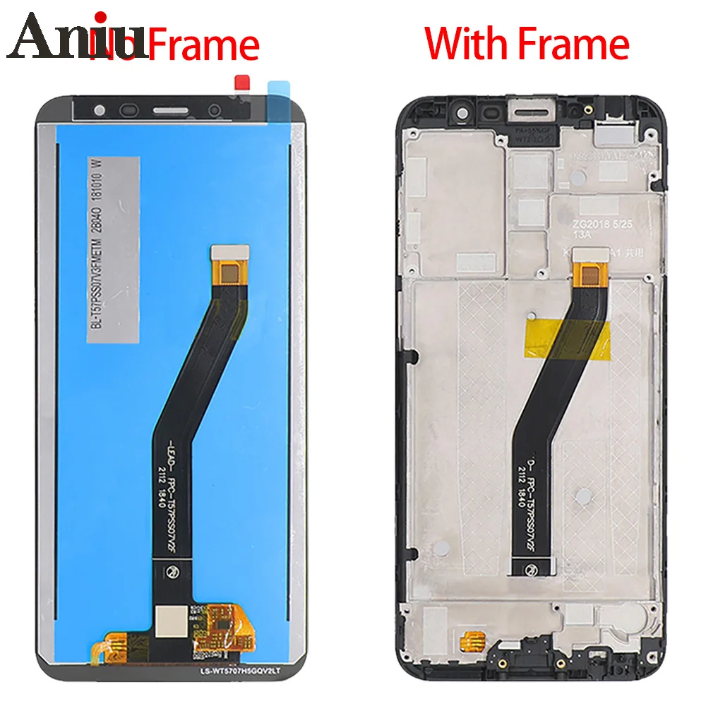 5.7'' Original LCD Screen Digitizer For MEIZU M6T LCD Display Touch Screen + Frame Assembly Replacement M811H M811S M811T M811Q
5.7'' Original LCD Screen Digitizer For MEIZU M6T LCD Display Touch Screen + Frame Assembly Replacement M811H M811S M811T M811Q