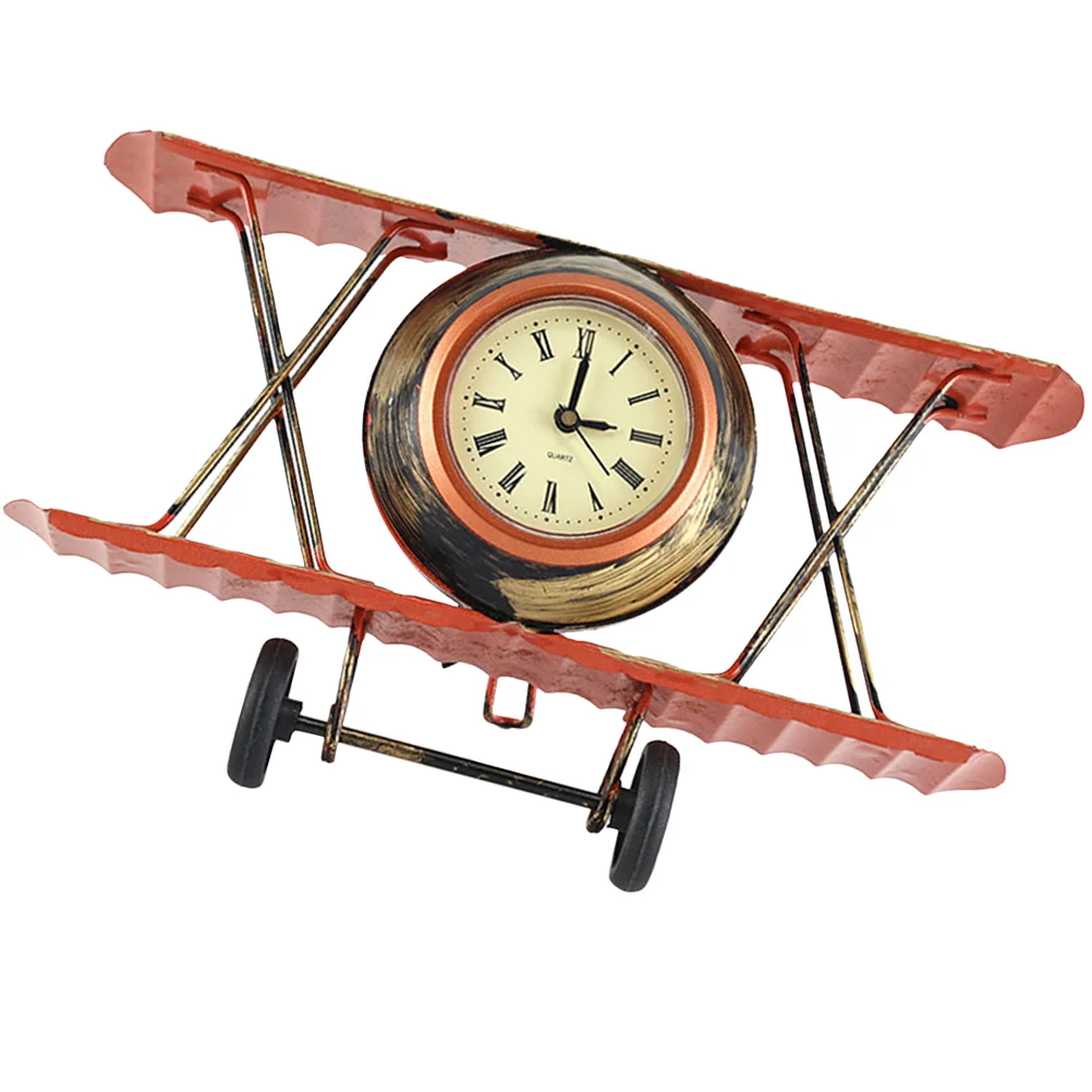 Table Clock Decor Metal Models Airplane Clocks Living Room Mantelpiece Desktop Classical Alarm Bedroom
Table Clock Decor Metal Models Airplane Clocks Living Room Mantelpiece Desktop Classical Alarm Bedroom