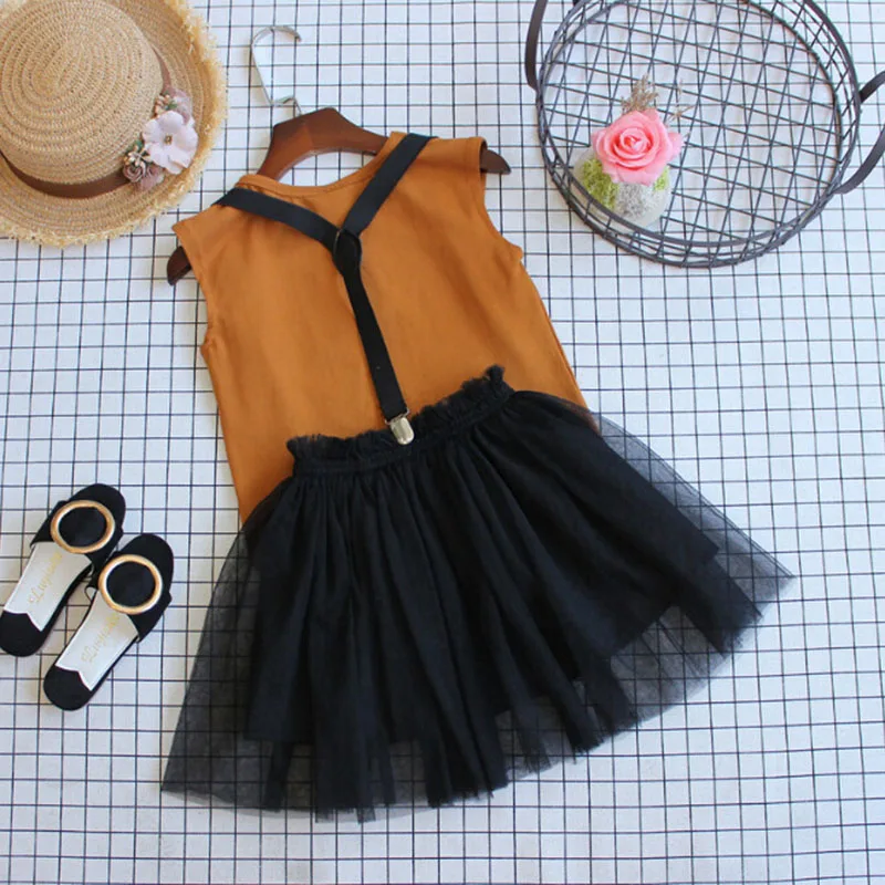 Girls Cartoon T-shirt + Suspender Gauze Skirt Two-piece Set Kids Boutique Clothing Wholesale Toddler Girl Clothes
Girls Cartoon T-shirt + Suspender Gauze Skirt Two-piece Set Kids Boutique Clothing Wholesale Toddler Girl Clothes