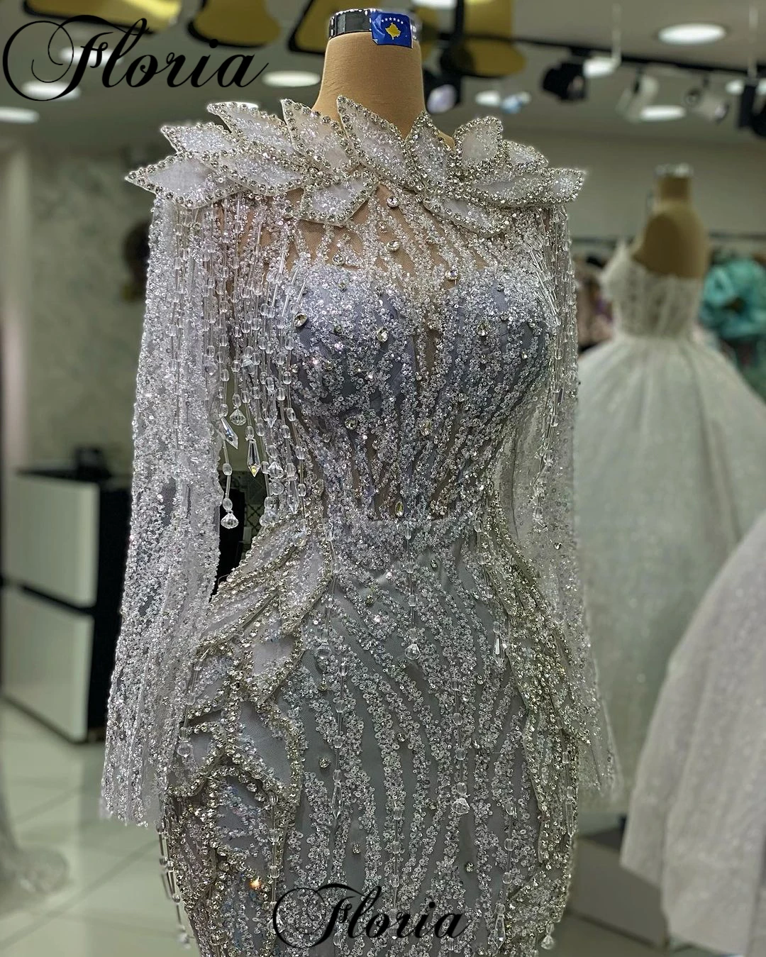 Haute Coutures New Special Evening Dresses For Women 2023 Long Sleeves Celebrity Dresses Crystals Pageant Gowns Robes De Soirée
Haute Coutures New Special Evening Dresses For Women 2023 Long Sleeves Celebrity Dresses Crystals Pageant Gowns Robes De Soirée