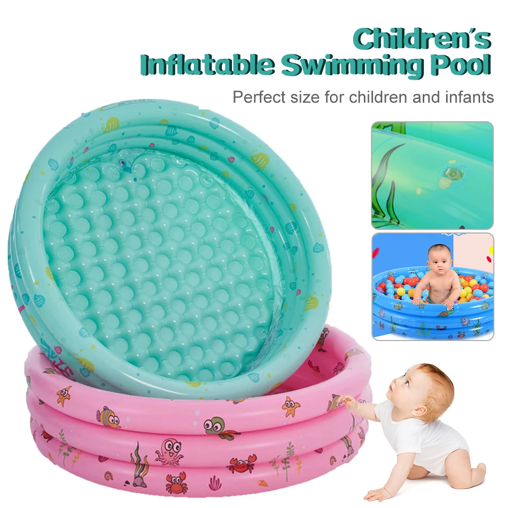 Baby Swimming Pool Inflatable Round 3 Rings Swimming Pool with Padded Bottom Portable Little Pool for Kids Toddlers Children
Baby Swimming Pool Inflatable Round 3 Rings Swimming Pool with Padded Bottom Portable Little Pool for Kids Toddlers Children