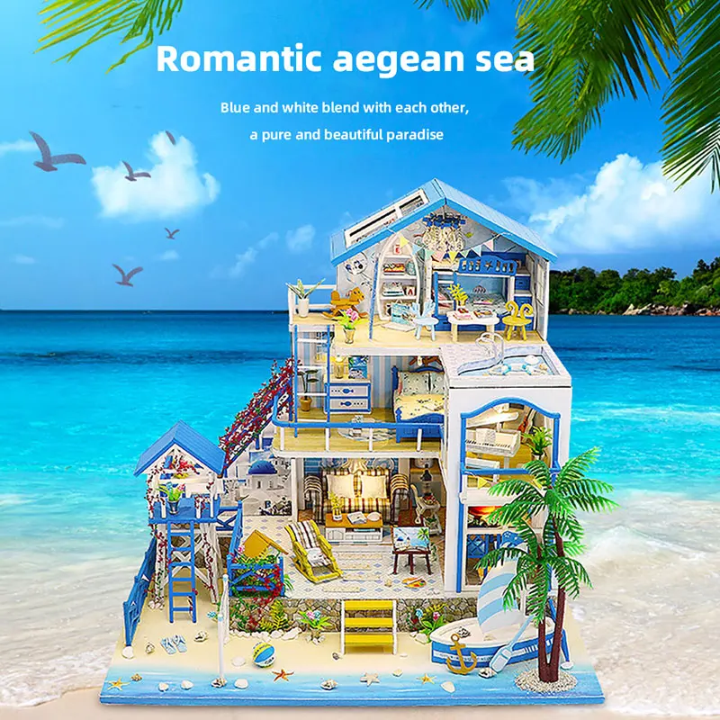 Montessori Toys Model Building DIY Puzzle 3D Blocks for Adults Kids Gift Sea of Love Ancient Town Style Lighting Color
Montessori Toys Model Building DIY Puzzle 3D Blocks for Adults Kids Gift Sea of Love Ancient Town Style Lighting Color