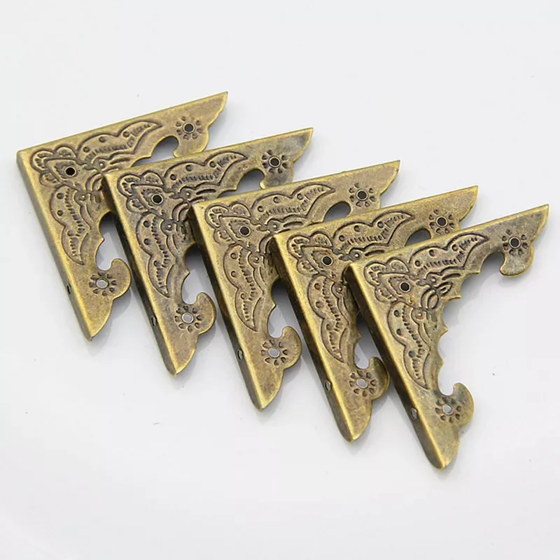 12Pcs Diy Antique Brass Jewelry Bronze Decorative Books Wine Gift Box Wooden Corner Protector Guard For Home Crafts Decoration
12Pcs Diy Antique Brass Jewelry Bronze Decorative Books Wine Gift Box Wooden Corner Protector Guard For Home Crafts Decoration