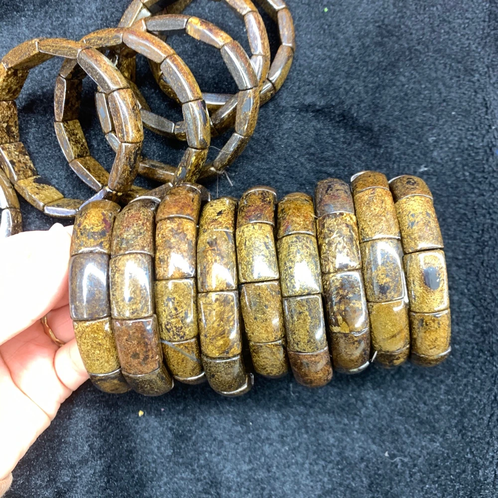 Natural Bronzite Stone Beads Bracelet Diy Gemstone Jewelry Bangle for Woman for Gift Wholesale !
Natural Bronzite Stone Beads Bracelet Diy Gemstone Jewelry Bangle for Woman for Gift Wholesale !