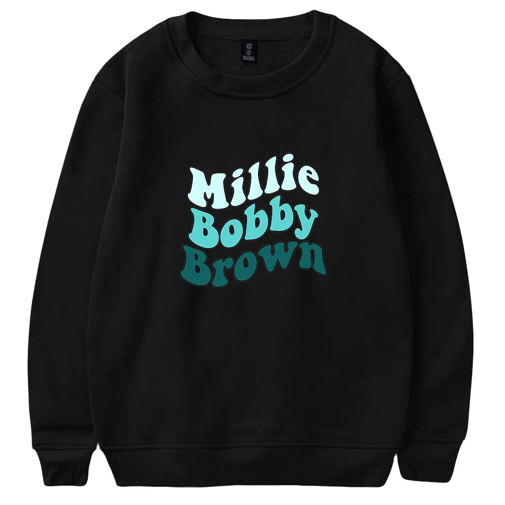 Millie Bobby Brown O-Neck Sweatshirt Women Men Long Sleeve Pullover Tracksuit Fashion Streetwear Casual Clothes
Millie Bobby Brown O-Neck Sweatshirt Women Men Long Sleeve Pullover Tracksuit Fashion Streetwear Casual Clothes