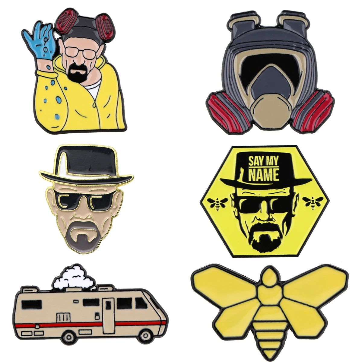 Science Crime TV Show Enamel Pins Cool Brooch Clothes Backpacks Hats Lapel Badges Fashion Jewelry Accessories For Friends Gifts
Science Crime TV Show Enamel Pins Cool Brooch Clothes Backpacks Hats Lapel Badges Fashion Jewelry Accessories For Friends Gifts