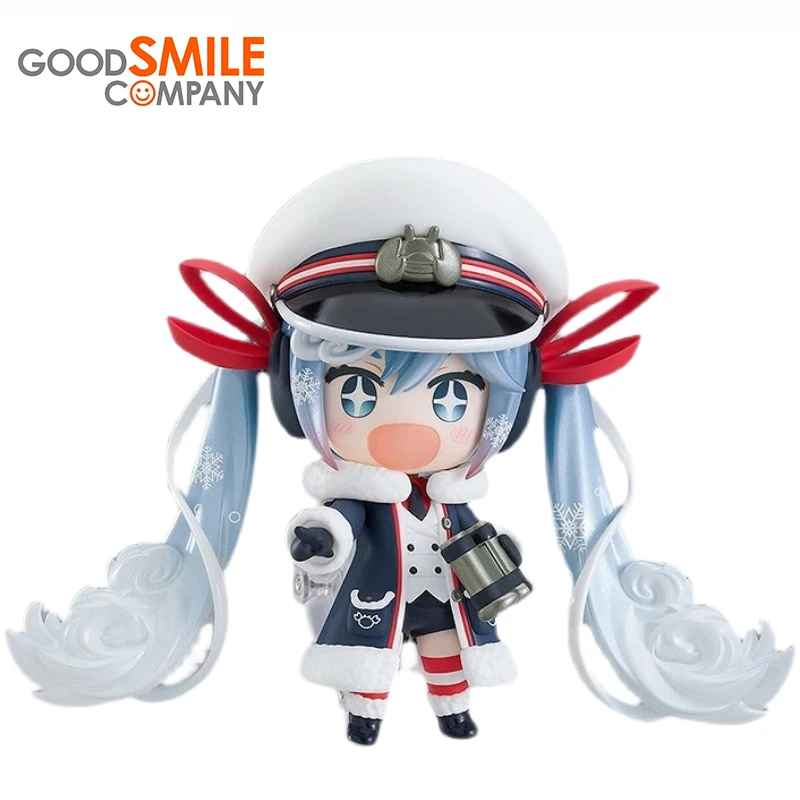 Original Good Smile GSC Hatsune Miku Vocaloid Snow Miku Nendoroid Grand Voyage Kwaii QVersion Anime Action Figures Pvc Model Toy
Original Good Smile GSC Hatsune Miku Vocaloid Snow Miku Nendoroid Grand Voyage Kwaii QVersion Anime Action Figures Pvc Model Toy