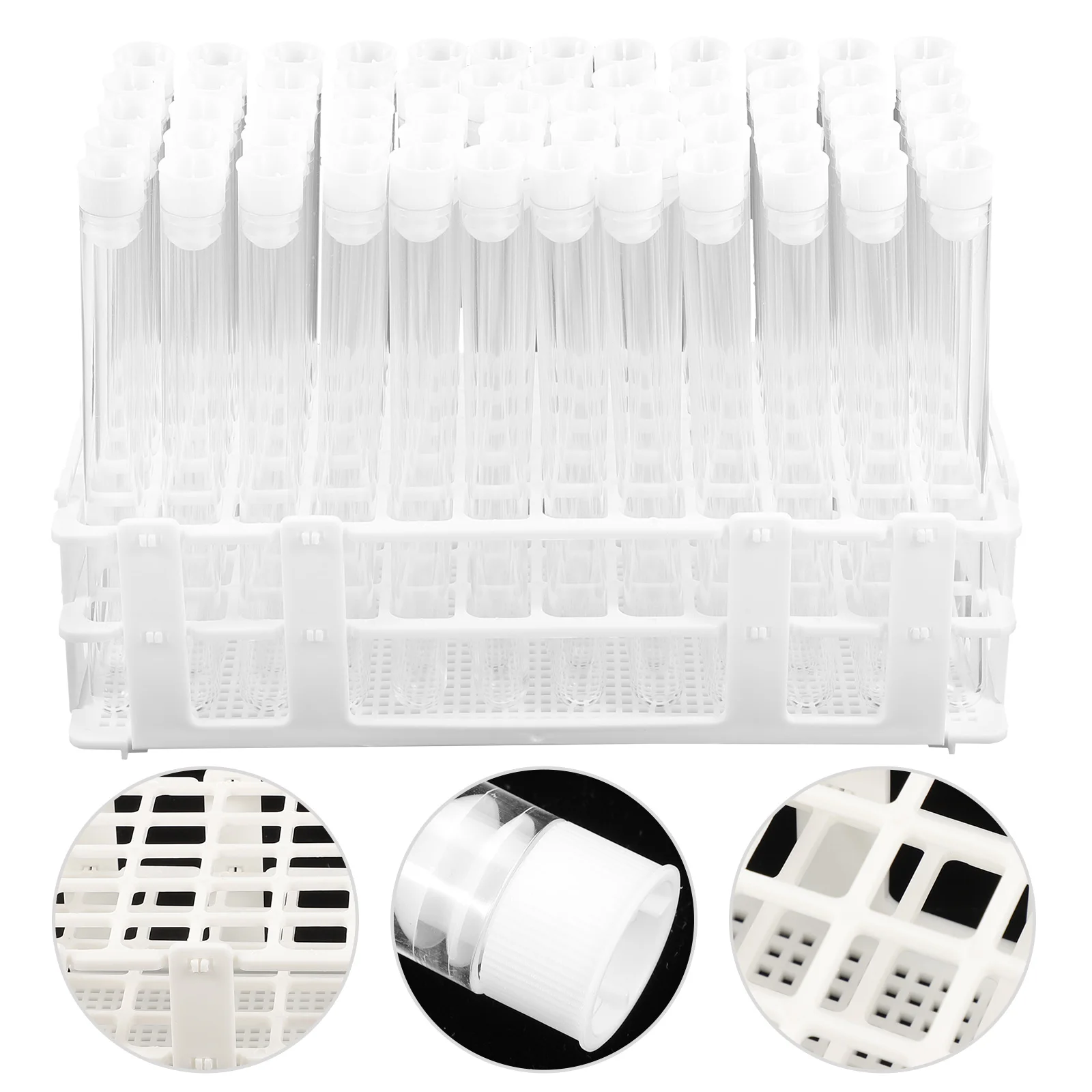 Plastic Test Tube Experiment Centrifuge Rack Centrifugal Flange Stopper Laboratory Tubes
Plastic Test Tube Experiment Centrifuge Rack Centrifugal Flange Stopper Laboratory Tubes