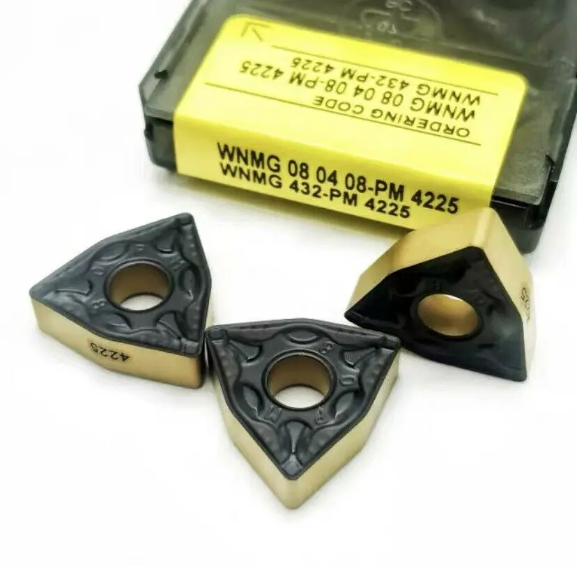 10pcs/pack WNMG080408-PM 4225 4225 WNMG 080408 -PM WNMG 432 -PM Carbide Tool high quality inserts
10pcs/pack WNMG080408-PM 4225 4225 WNMG 080408 -PM WNMG 432 -PM Carbide Tool high quality inserts