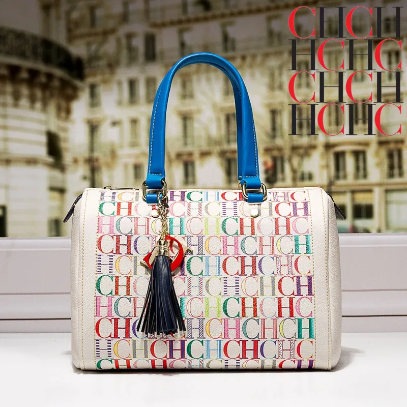 100% Leather Luxury Shopping Handbag 2022 New Well-known Brand Designer Wallet CHCH HCHC Letter Printed Boston Female Bag Speedy
100% Leather Luxury Shopping Handbag 2022 New Well-known Brand Designer Wallet CHCH HCHC Letter Printed Boston Female Bag Speedy