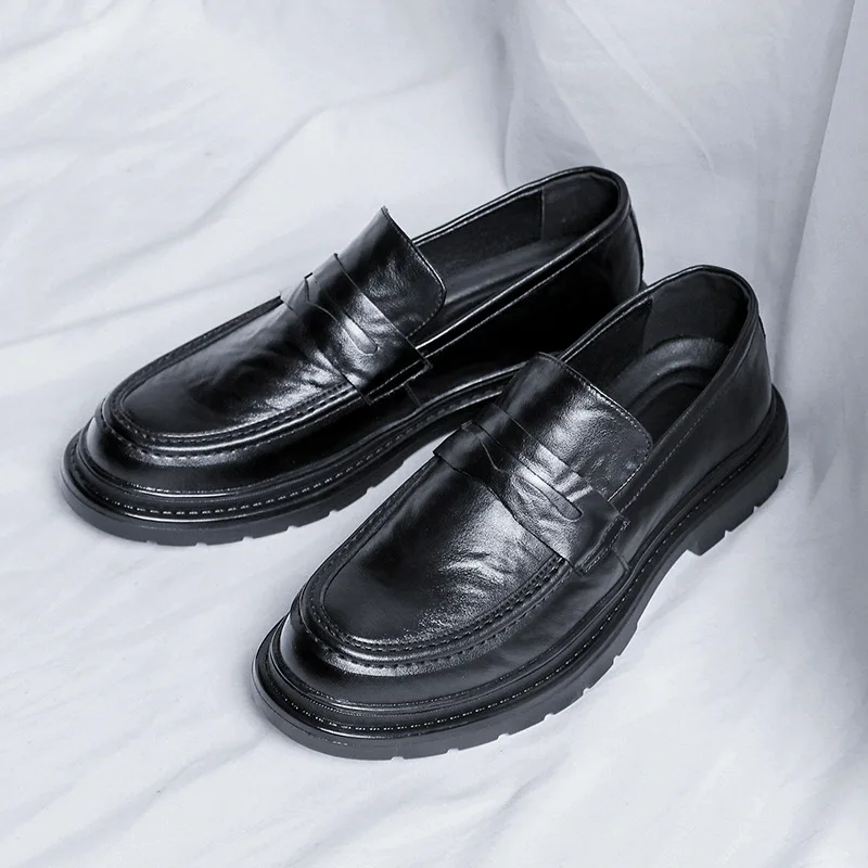 men's fashion business wedding formal dress original leather shoes slip on lazy shoe breathable loafers gentleman footwear mans
men's fashion business wedding formal dress original leather shoes slip on lazy shoe breathable loafers gentleman footwear mans