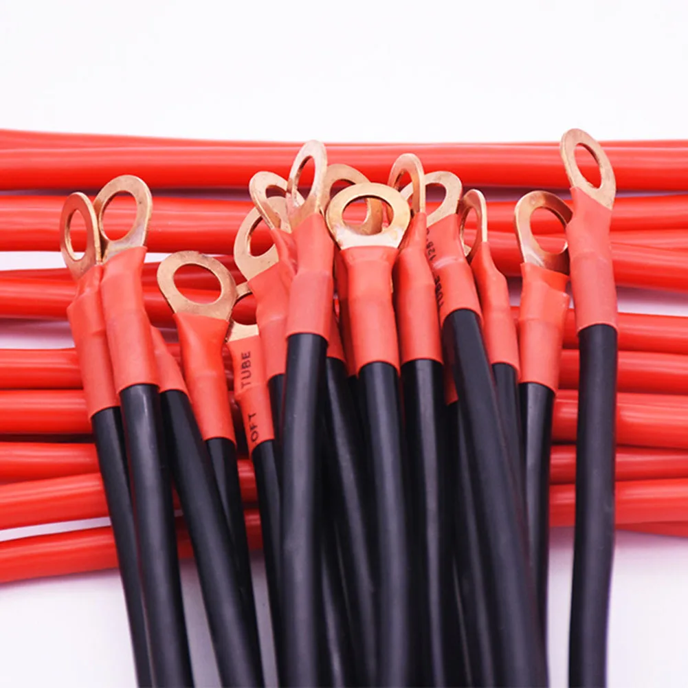 High Quality Ebike Cable Battery Cable 1 Copper Battery Inverter Cable Dustproof Silver-plated Lugs Connection
High Quality Ebike Cable Battery Cable 1 Copper Battery Inverter Cable Dustproof Silver-plated Lugs Connection