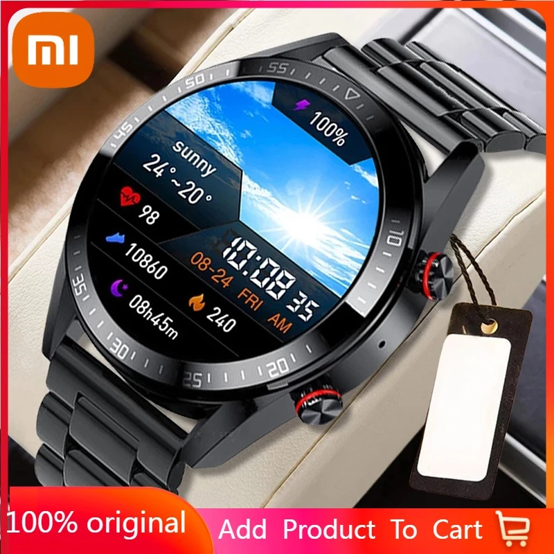 Xiaomi Sports 454*454 Screen Smart Watch Always Display The Time Bluetooth Call Local Music Smartwatch For Mens Android Apple
Xiaomi Sports 454*454 Screen Smart Watch Always Display The Time Bluetooth Call Local Music Smartwatch For Mens Android Apple