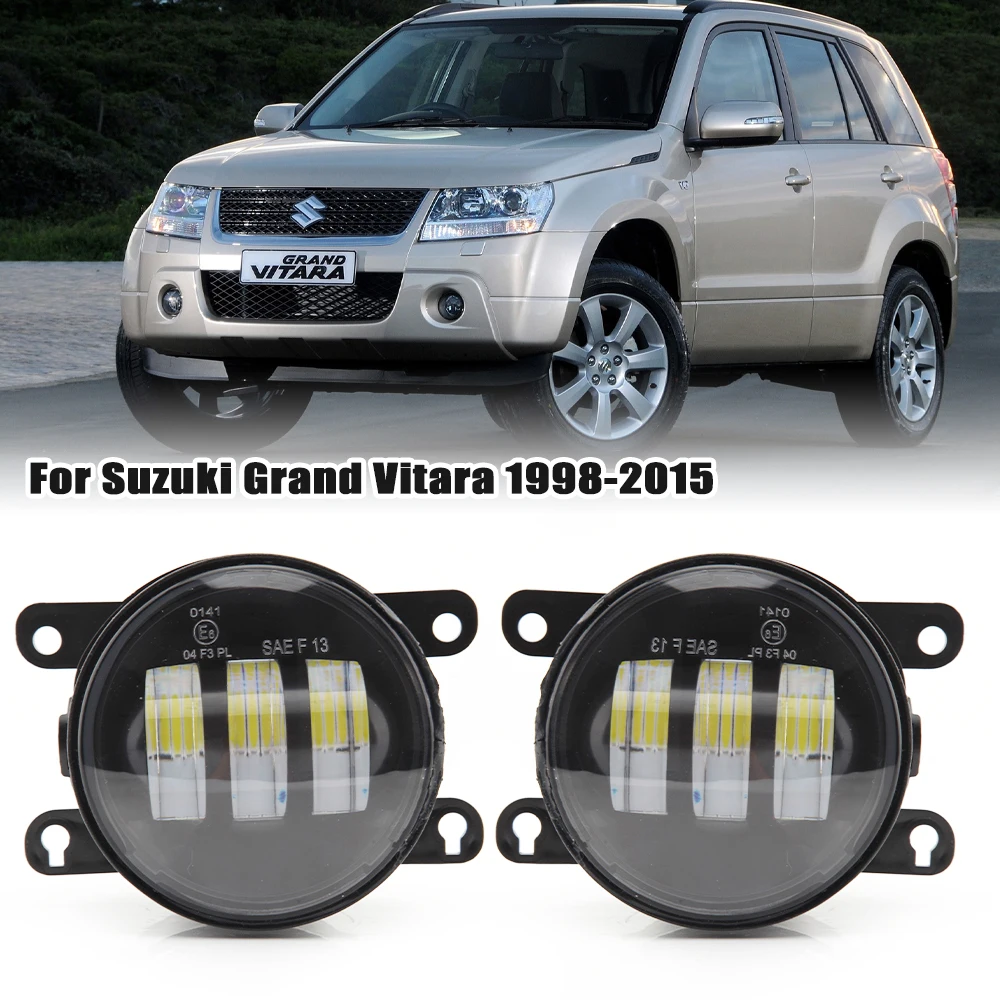 Светодиодный ные Противотуманные фары для Suzuki Grand Vitara Alto Swift Ignis Jimny SX4 Splash XL-7 1998-2015