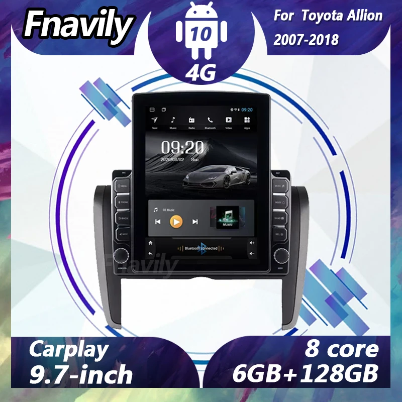 Автомобильный радиоприемник Fnavily, 9,7 дюйма, Android 10, видеоплеер, dvd-плеер, стереосистемы, аудио, GPS, DSP, BT, Wi-Fi, 4G, 2007-2018
Автомобильный радиоприемник Fnavily, 9,7 дюйма, Android 10, видеоплеер, dvd-плеер, стереосистемы, аудио, GPS, DSP, BT, Wi-Fi, 4G, 2007-2018