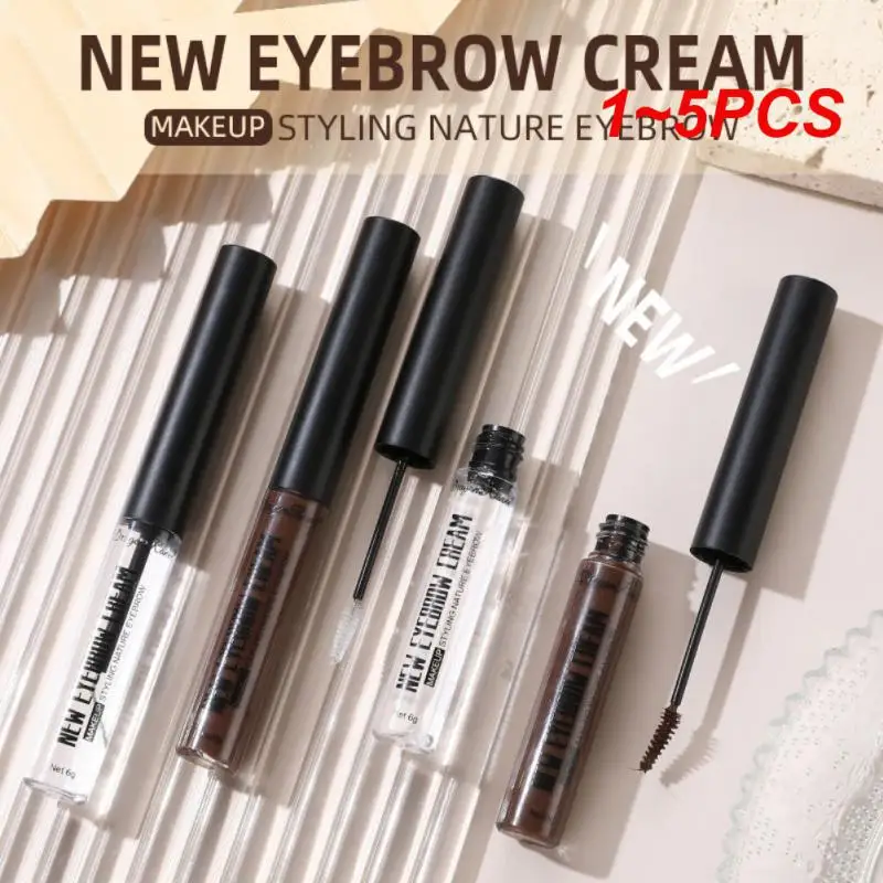 

1~5PCS Eyebrow Gel Transparent Brows Wax Waterproof Long-Lasting With 3D Brush Brow Styling Soap For Eyebrows Women's Cosmetics