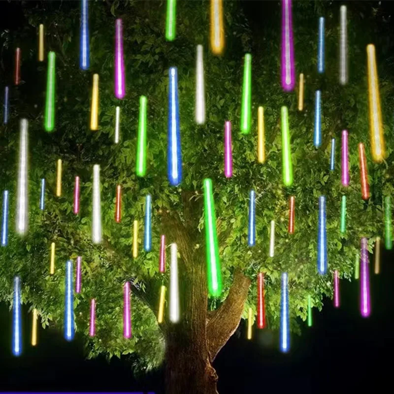 32/24/16/8 Tubes Meteor Shower Rain Lights Waterproof Falling Raindrop Fairy String Light for Street Garland Ramadan Holiday New
32/24/16/8 Tubes Meteor Shower Rain Lights Waterproof Falling Raindrop Fairy String Light for Street Garland Ramadan Holiday New