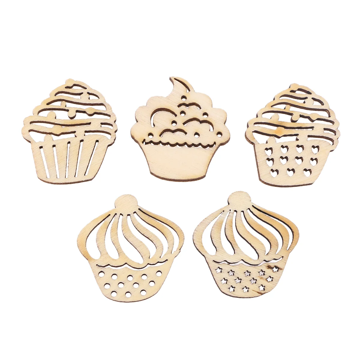 50PCS Creative Educational Wooden Cutouts for DIY Craft Embellishments Scrapbooking Doodle Craft 
50PCS Creative Educational Wooden Cutouts for DIY Craft Embellishments Scrapbooking Doodle Craft