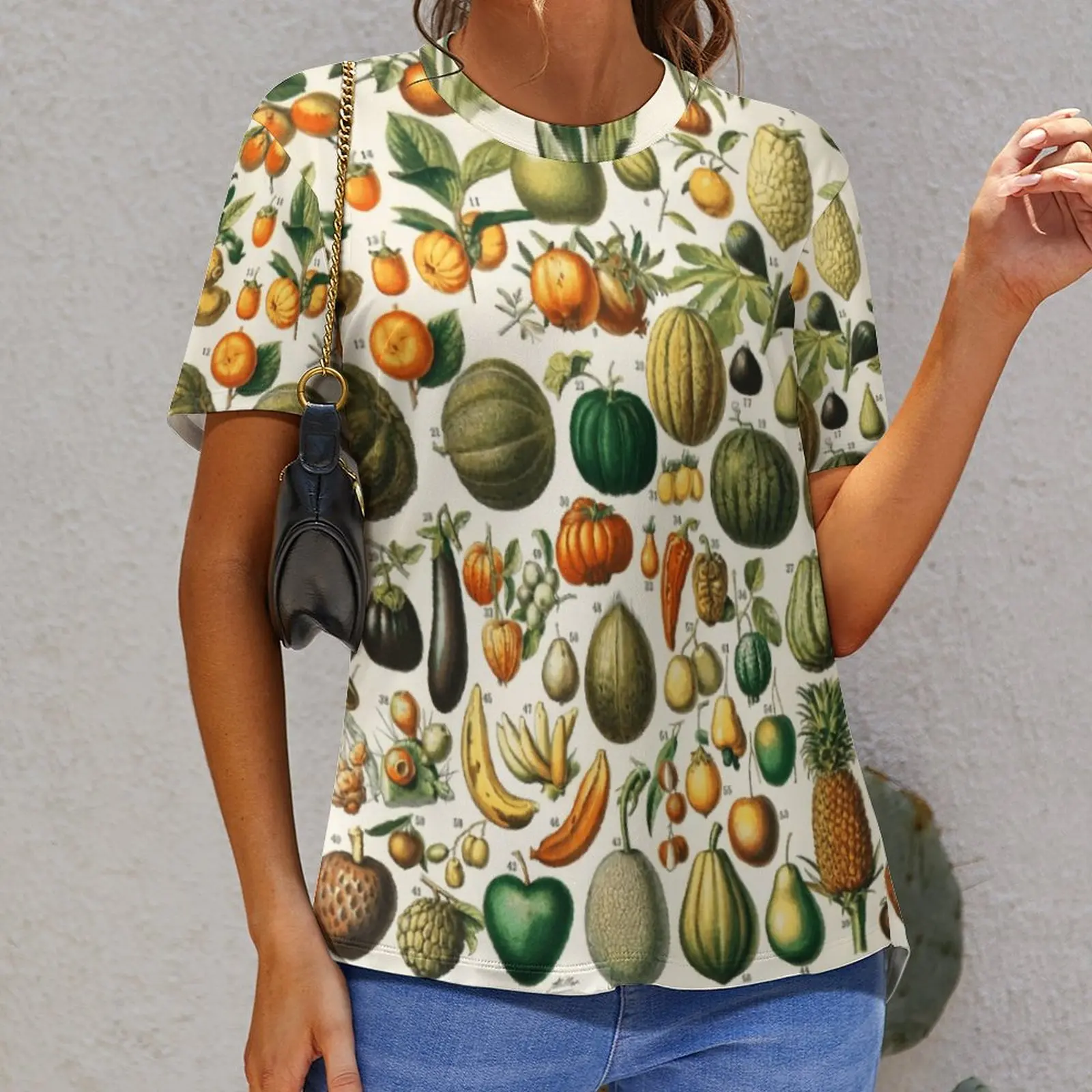 Top Tee Vintage Fruit Illustration Poster Funny Graphic Fitness USA Size top Quality
Top Tee Vintage Fruit Illustration Poster Funny Graphic Fitness USA Size top Quality