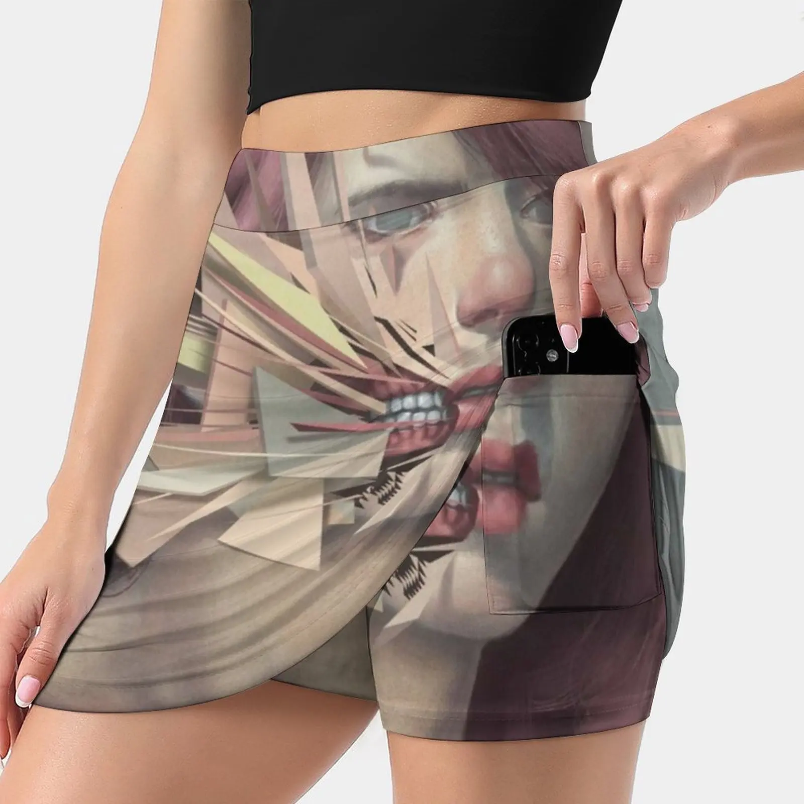 Vertices 02 Women's skirt Sport Skort Skirt With Pocket Fashion Korean Style Skirt 4Xl Skirts Surreal Polygon Vertices Portrait 
Vertices 02 Women's skirt Sport Skort Skirt With Pocket Fashion Korean Style Skirt 4Xl Skirts Surreal Polygon Vertices Portrait