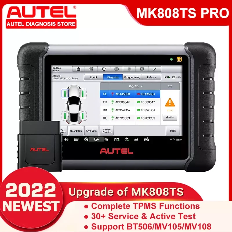 MK808TS-Pro Automotive OBD2 Diagnostic Tool Car Bluetooth Scanner TPMS Service Programming Sensor PK MK808 MK808TS
MK808TS-Pro Automotive OBD2 Diagnostic Tool Car Bluetooth Scanner TPMS Service Programming Sensor PK MK808 MK808TS