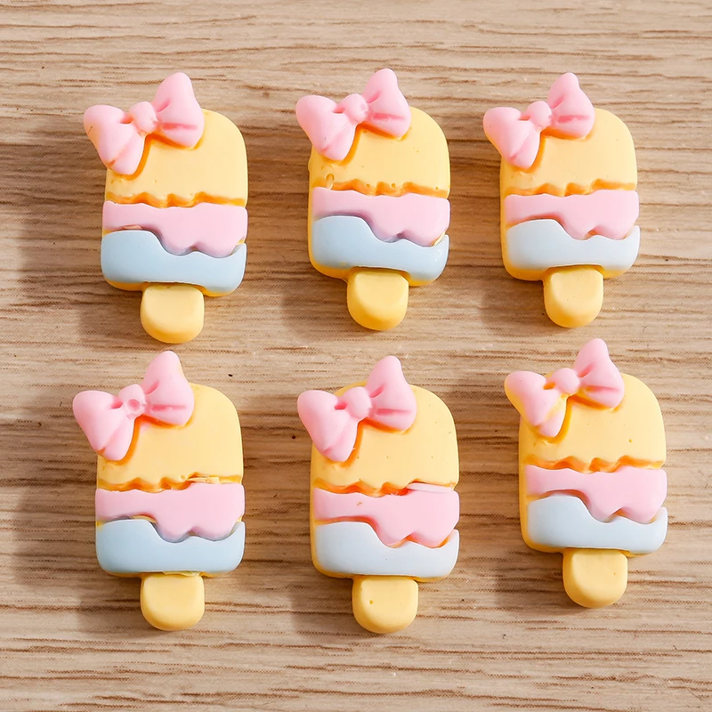 10pcs Cute Resin Bowknot Popsicle Cabochon Flatback for Making Hairpin Brooch Scrapbooking Craft DIY Kids Hair Jewelry Gifts
10pcs Cute Resin Bowknot Popsicle Cabochon Flatback for Making Hairpin Brooch Scrapbooking Craft DIY Kids Hair Jewelry Gifts