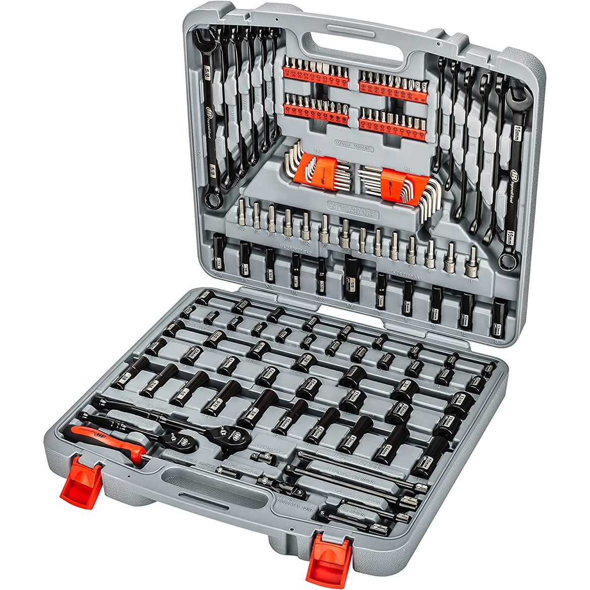 

2023 Low price Hand Tools 155 Piece Master Mechanic's Tool Set household Wall Plate