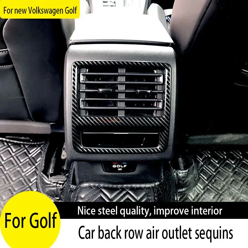 Car rear discharge airpost anti-kick decorative box RLINE car decoration supplies For Volkswagen Golf 8
Car rear discharge airpost anti-kick decorative box RLINE car decoration supplies For Volkswagen Golf 8