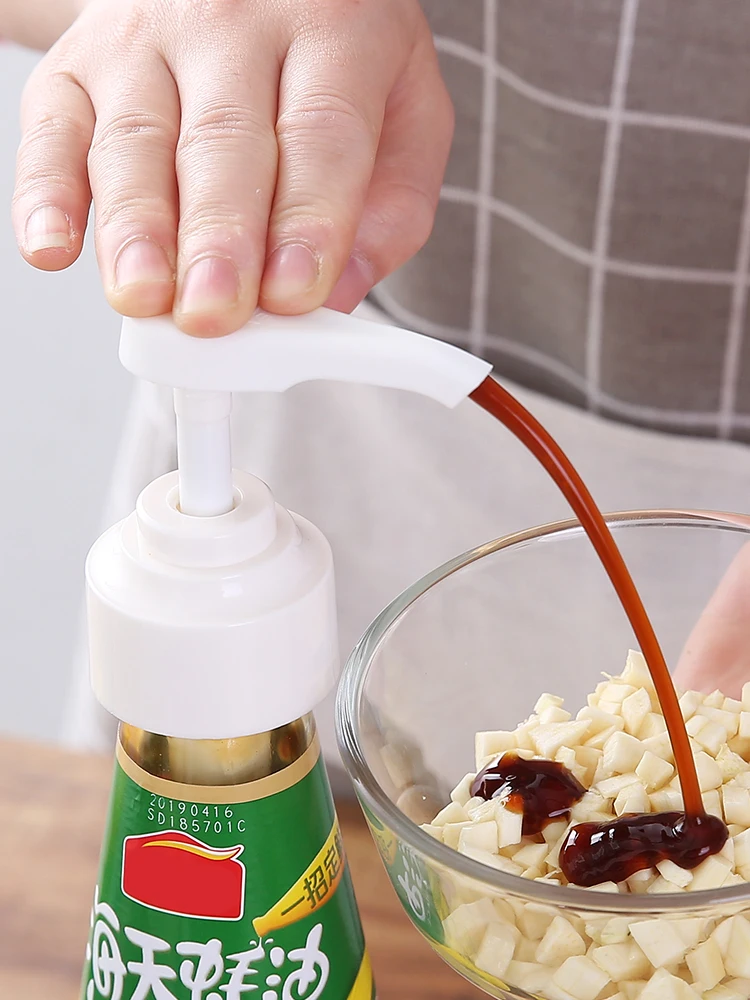 Oyster Sauce Bottle Nozzle Household Press Type Squeeze Oyster Sauce Pump Head Tomato Sauce Seasoning Sauce Quantitative Squeeze
Oyster Sauce Bottle Nozzle Household Press Type Squeeze Oyster Sauce Pump Head Tomato Sauce Seasoning Sauce Quantitative Squeeze