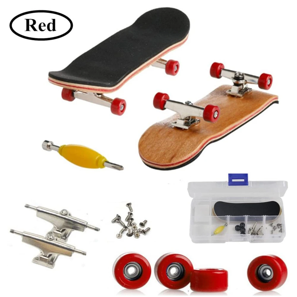 1Set Finger SkateBoard Wooden Fingerboard Toy Professional Stents Fingers Skate Set With Tools Novelty Children Christmas Gift
1Set Finger SkateBoard Wooden Fingerboard Toy Professional Stents Fingers Skate Set With Tools Novelty Children Christmas Gift