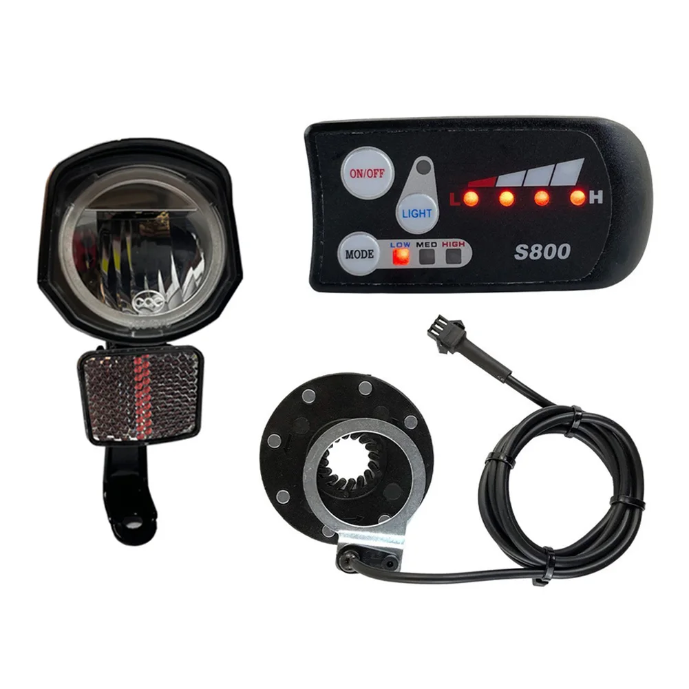 E-Bike Brushless Speed Motor Controller S800 LED Display Panel Head Light Kits Electric Bicycle Scooter 1000W 30A Waterproof
E-Bike Brushless Speed Motor Controller S800 LED Display Panel Head Light Kits Electric Bicycle Scooter 1000W 30A Waterproof