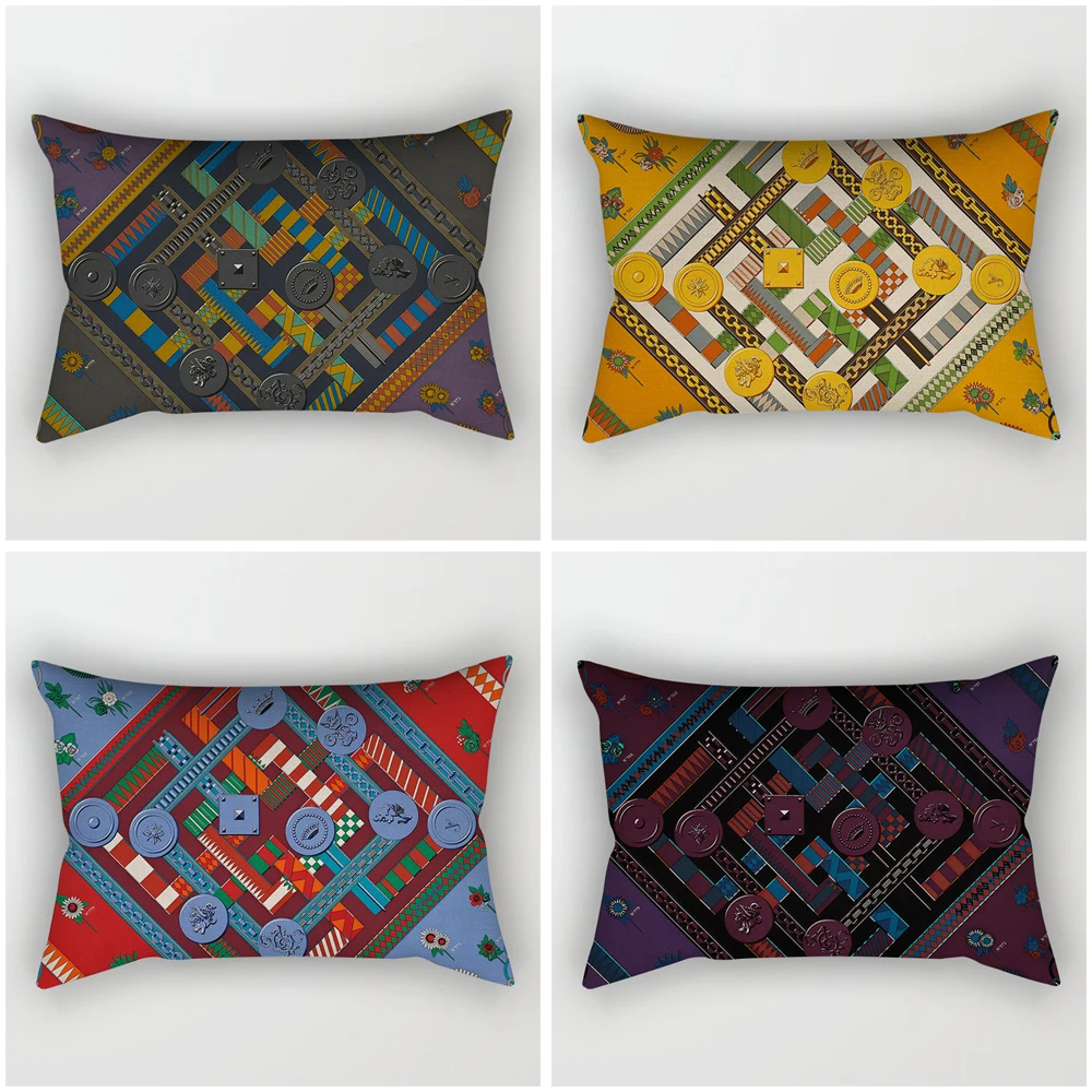 Декоративный чехол для диванной подушки в скандинавском стиле, 40x60 см
Декоративный чехол для диванной подушки в скандинавском стиле, 40x60 см