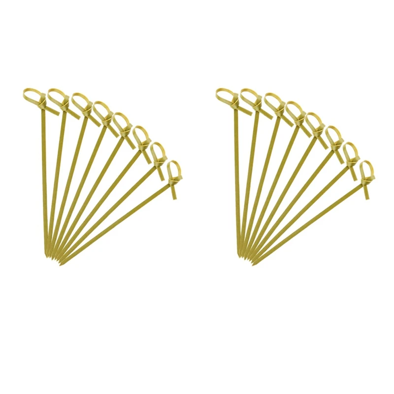 600 Knotted Bamboo Skewers Cocktail Sticks Party Tableware Cocktail Toothpicks 
600 Knotted Bamboo Skewers Cocktail Sticks Party Tableware Cocktail Toothpicks
