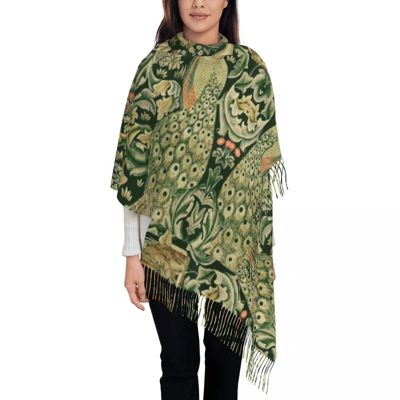 Personalized Printed Peacocks And Fox By William Morris Scarf Women Men Winter Warm Scarves Forest Textile Pattern Shawls Wraps
Personalized Printed Peacocks And Fox By William Morris Scarf Women Men Winter Warm Scarves Forest Textile Pattern Shawls Wraps