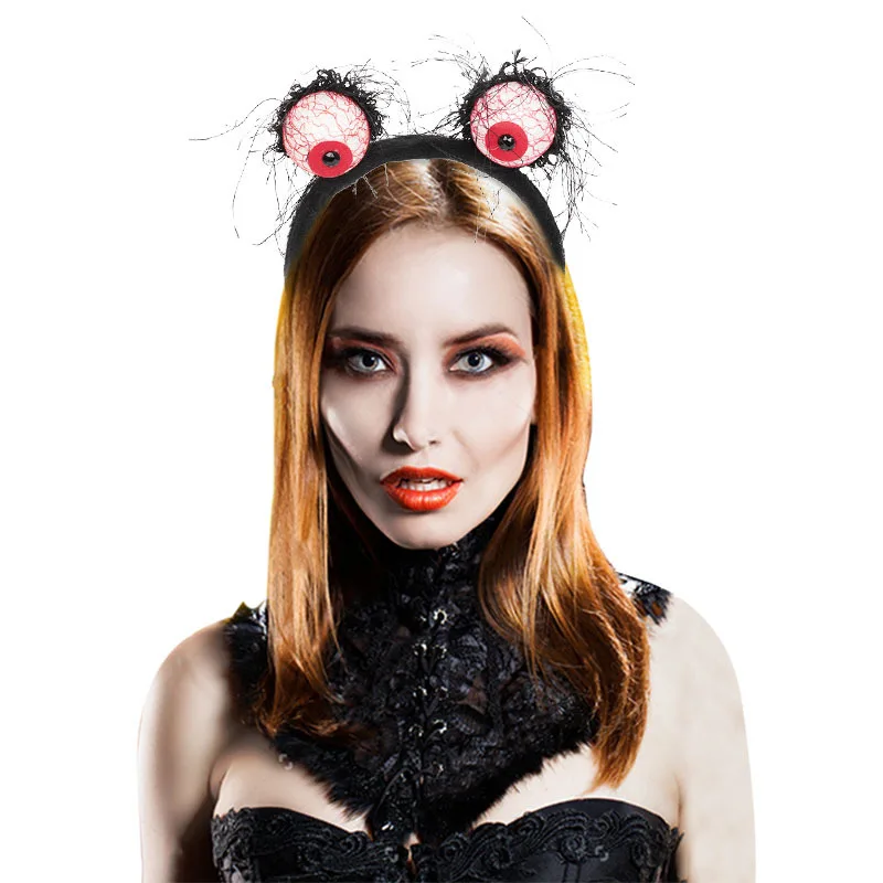 Hairband horror eye decoration masquerade cosplay costume props 
Hairband horror eye decoration masquerade cosplay costume props