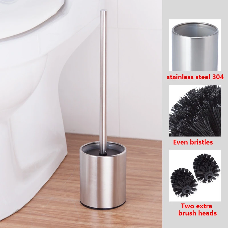 European Style Toilet Brush Stainless Steel Bathroom Brush Black Toilet Brush Brush for Cleaning Toilet Cleaning Brush with Base
European Style Toilet Brush Stainless Steel Bathroom Brush Black Toilet Brush Brush for Cleaning Toilet Cleaning Brush with Base