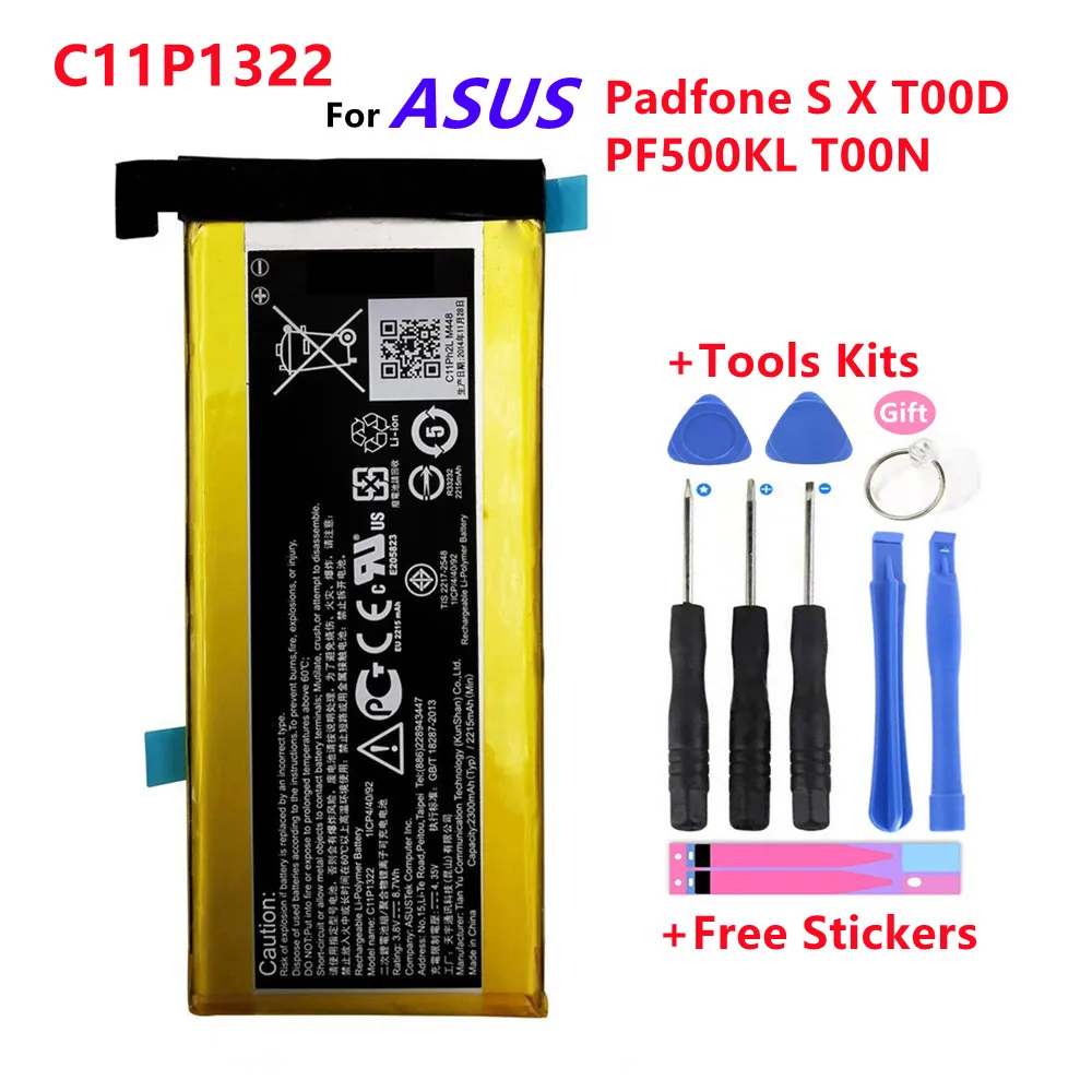 100% Original High quality C11P1322 2300mAh New Battery For ASUS Padfone S X T00D PF500KL T00N Phone Batteries+Tools
100% Original High quality C11P1322 2300mAh New Battery For ASUS Padfone S X T00D PF500KL T00N Phone Batteries+Tools