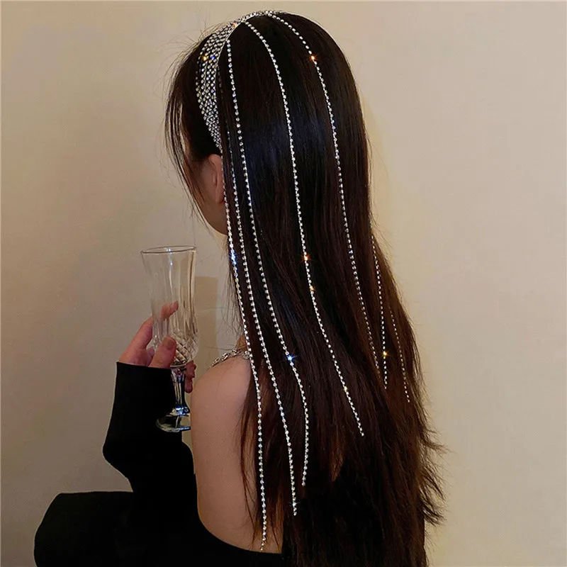 2023 New Fashion Long Tassels Multilayer Hair Hoop Contracted Elegant Luxury Crystal Headband Hairpin Restoring Ancient Ways
2023 New Fashion Long Tassels Multilayer Hair Hoop Contracted Elegant Luxury Crystal Headband Hairpin Restoring Ancient Ways