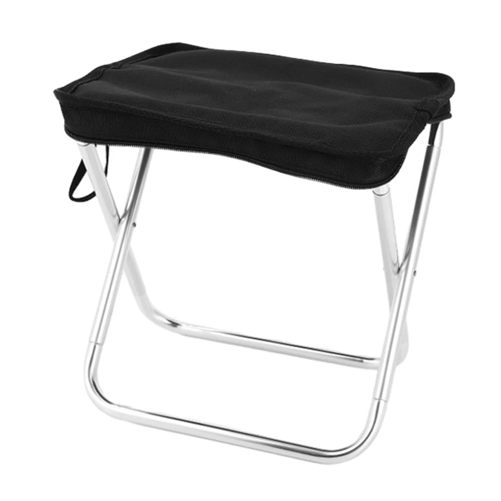 

Компактный стул для кемпинга, Сверхлегкий складной стул для набросков на открытом воздухе из Оксфордской ткани и алюминиевого сплава, легко носить с собой