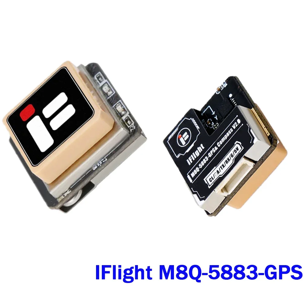 IFlight FPV M8Q-5883-GPS Integrate Compass Module QMC5883L Built-in TCXO Crystal And Farad Capacitor for FPV Drone
IFlight FPV M8Q-5883-GPS Integrate Compass Module QMC5883L Built-in TCXO Crystal And Farad Capacitor for FPV Drone