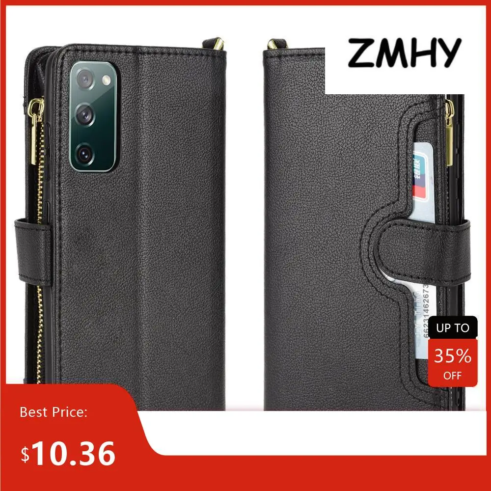 Case for Samsung S20 FE 4G Phone Cover with Card Slot for Samsung S20 FE 4G Wallet Bag Zipper Protective Shockproof Funda
Case for Samsung S20 FE 4G Phone Cover with Card Slot for Samsung S20 FE 4G Wallet Bag Zipper Protective Shockproof Funda