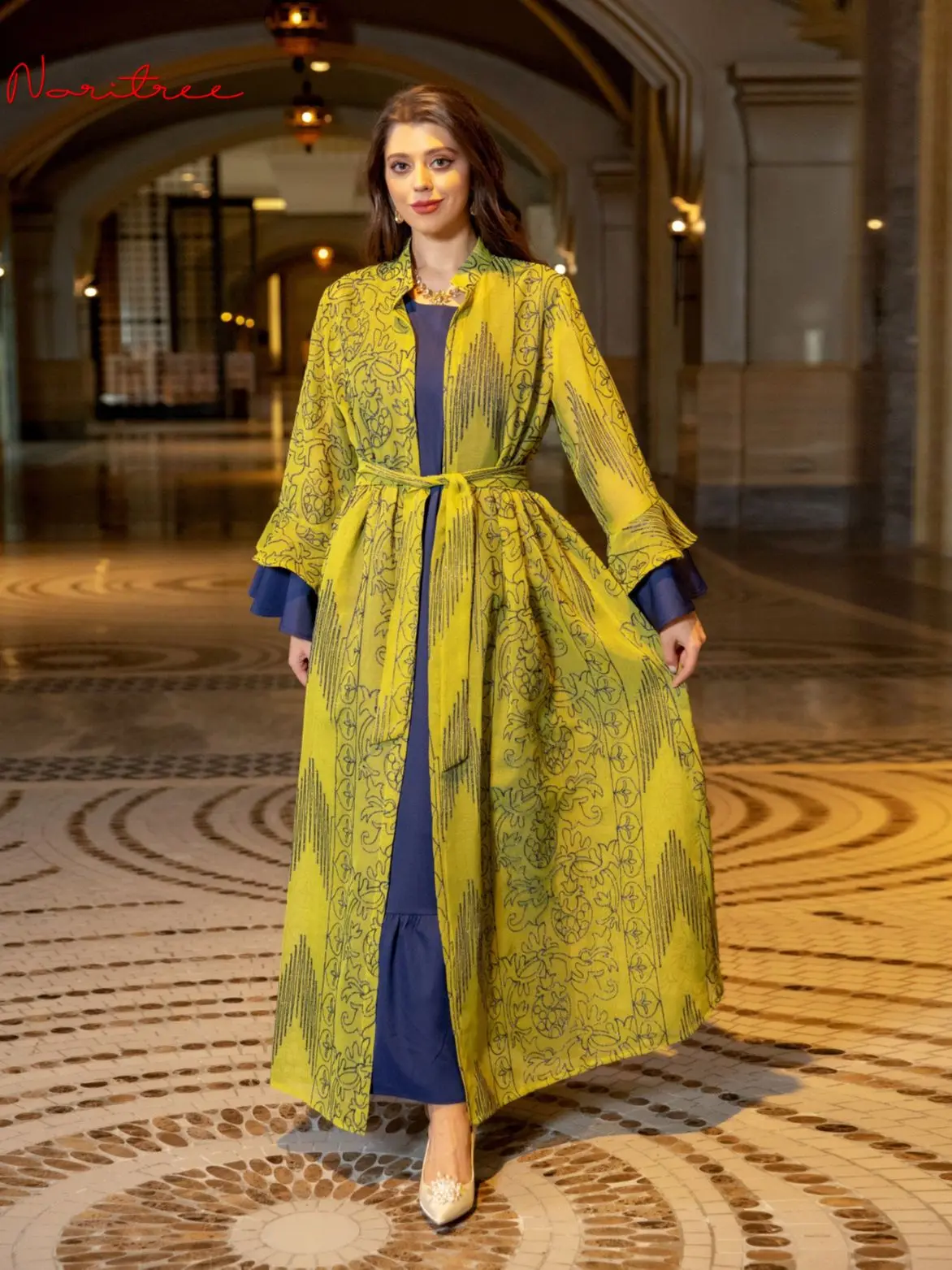 Ramadan Eid Djellaba Suits Abaya Dubai Two pieces Muslim Sets Dress Abaya Dubai Turkey Muslim Islam Abayas With Belt WY1553
Ramadan Eid Djellaba Suits Abaya Dubai Two pieces Muslim Sets Dress Abaya Dubai Turkey Muslim Islam Abayas With Belt WY1553