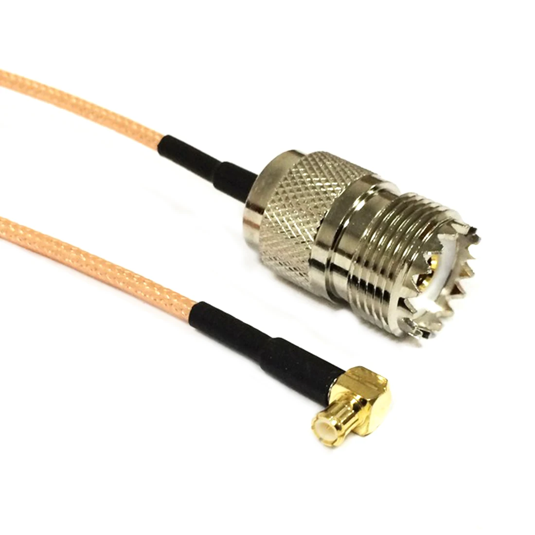 UHF Female SO239 к MCX штекеру прямоугольный кабель RG316 15 см 6 дюймов для антенны Wi-Fi